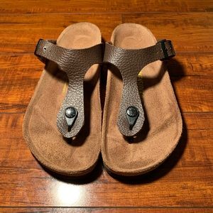 Birkenstock Gizeh Women's Sandal - BROWN Size U.S 7.5  Size EU-38